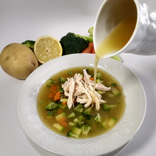 Cargar imagen en el visor de la galería, Caldo de hueso de Pollo - Grande (1500 mL) 7 tazas
